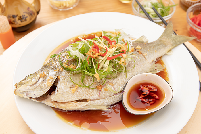Jade Perch (Hong Kong Style)